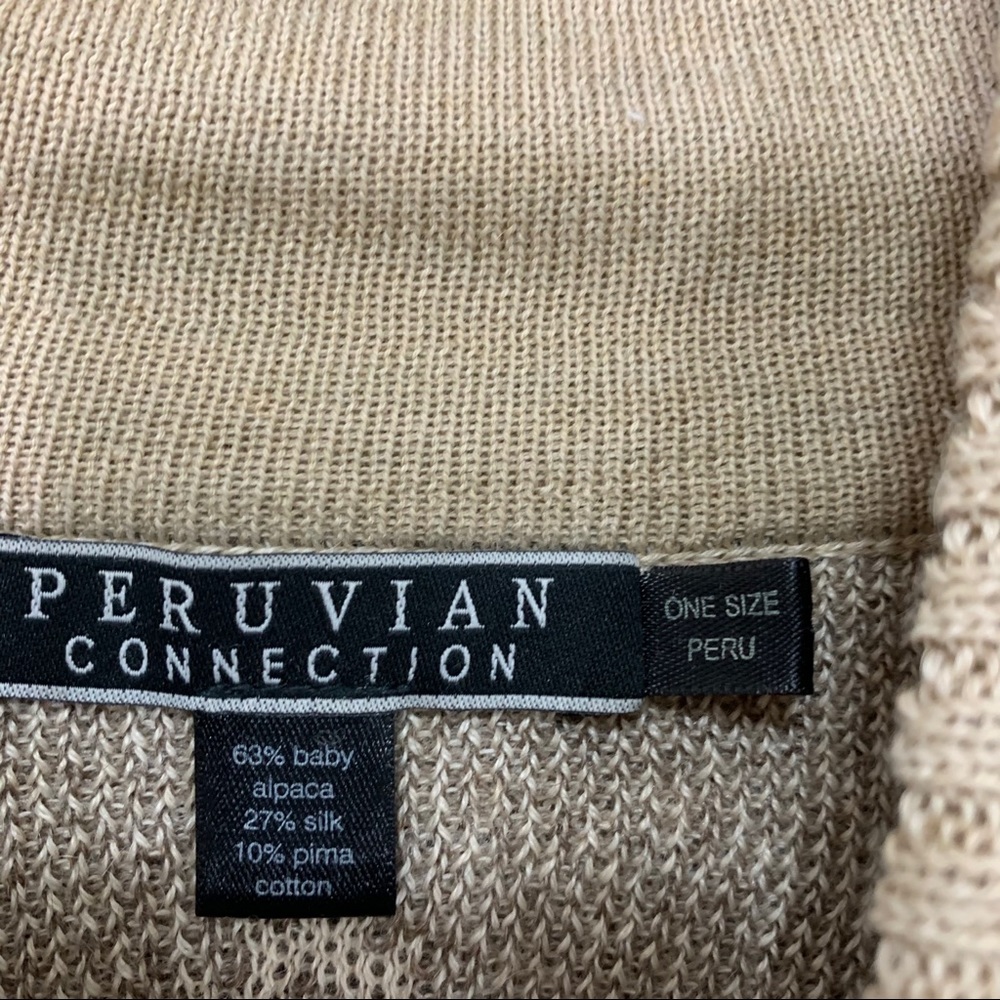 SOLD PERUVIAN CONNECTION Jewel Ethnic Poncho - Picture 4 of 8